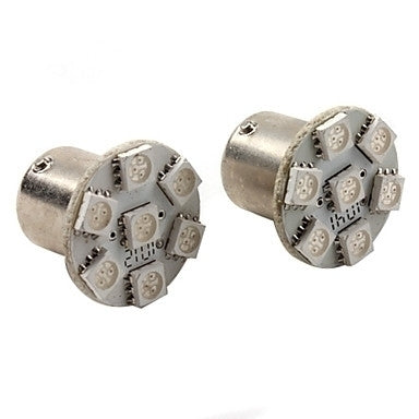 BA15S LED 6-SMD ORANJE - 12V LED lamp BA15S LED 6-SMD ORANJE - 12V LED lamp